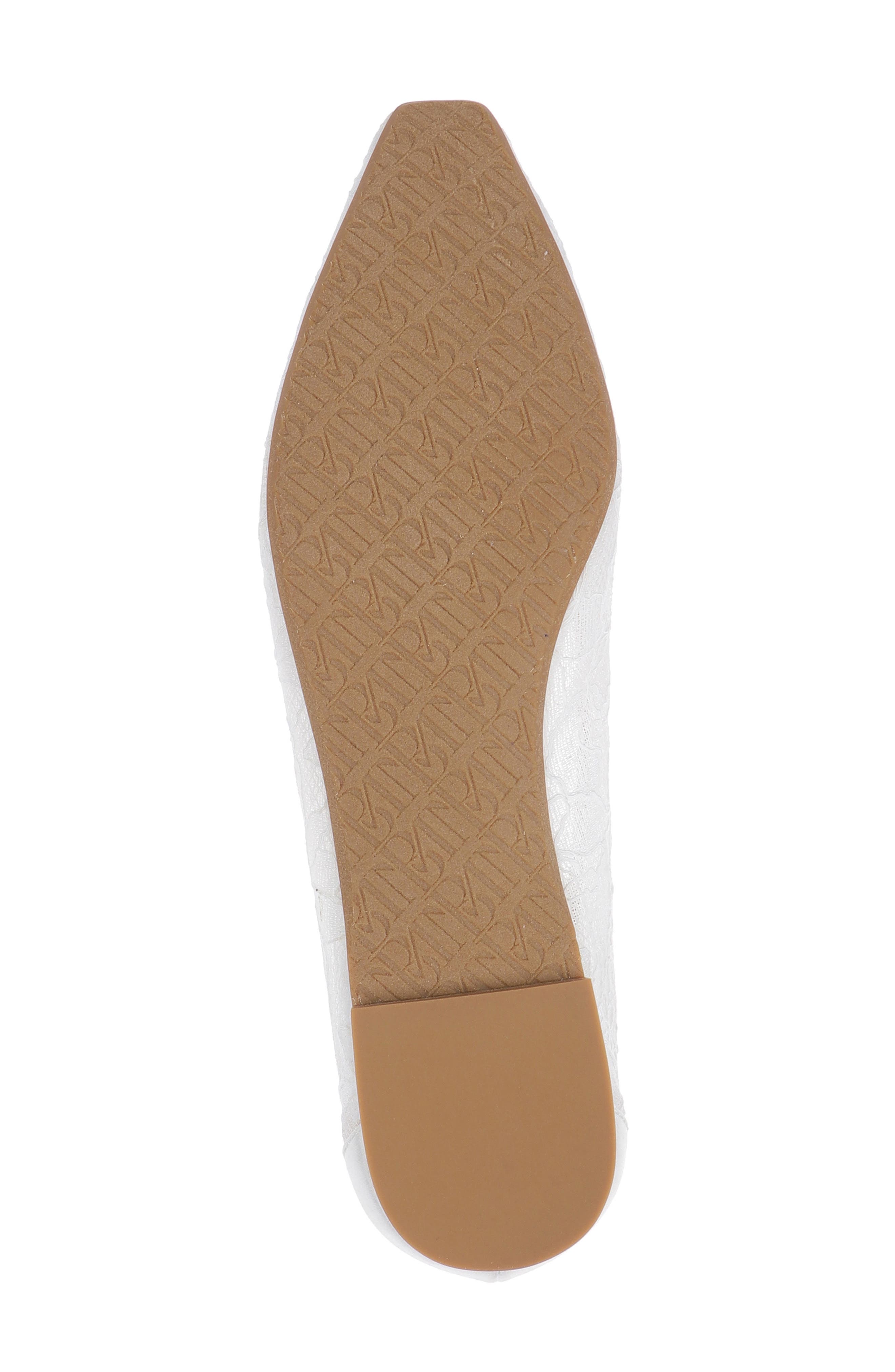 Raelyn Lace Ballet Flat, Alternate, color, WHITESATIN