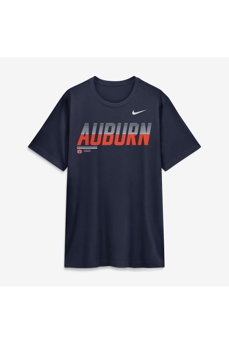 Men's Nike Navy Auburn Tigers Sideline Legend Dri-FIT T-Shirt, Alternate, color, Navy