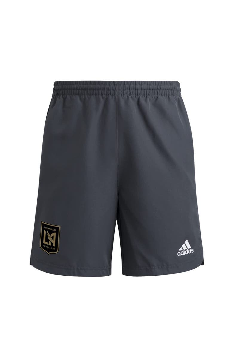 adidas Men's adidas Gray LAFC 2025 Travel Shorts, Alternate, color, Gray