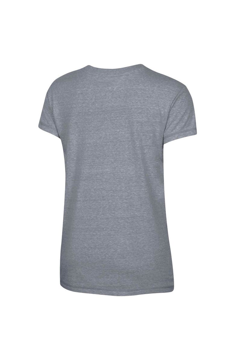 Champion Women's Champion Gray LSU Tigers Vault Logo V-Neck T-Shirt, Alternate, color, 