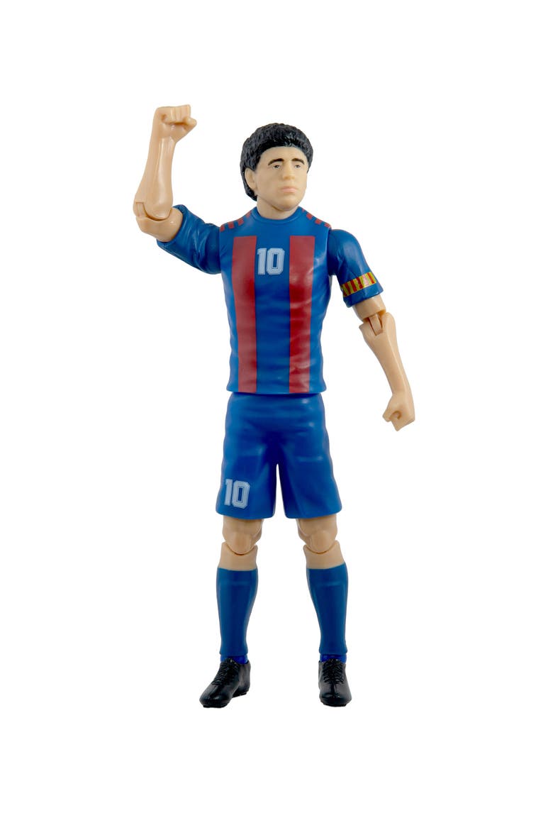 Sockers Legends Diego Maradona FC Barcelona 8" Soccer Action Figure, Alternate, color, Blue
