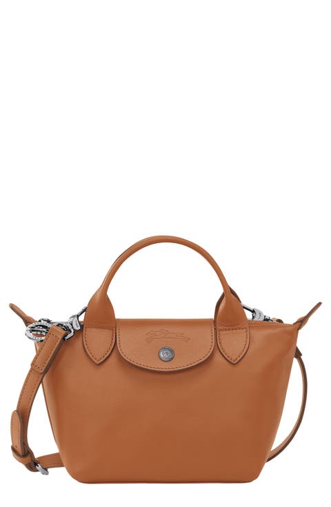Extra Small Le Pliage Xtra Leather Top Handle Bag