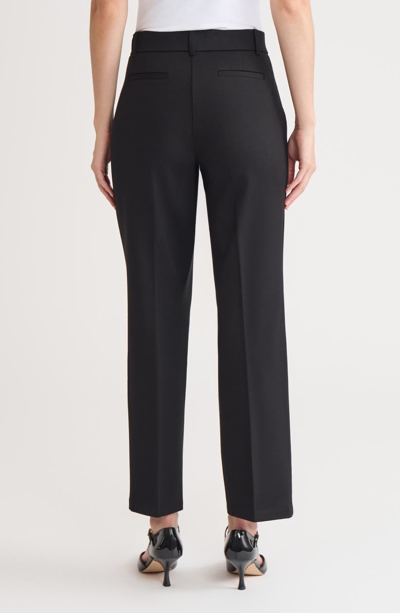 KASPER Pull-On Flare Pants, Alternate, color, Black