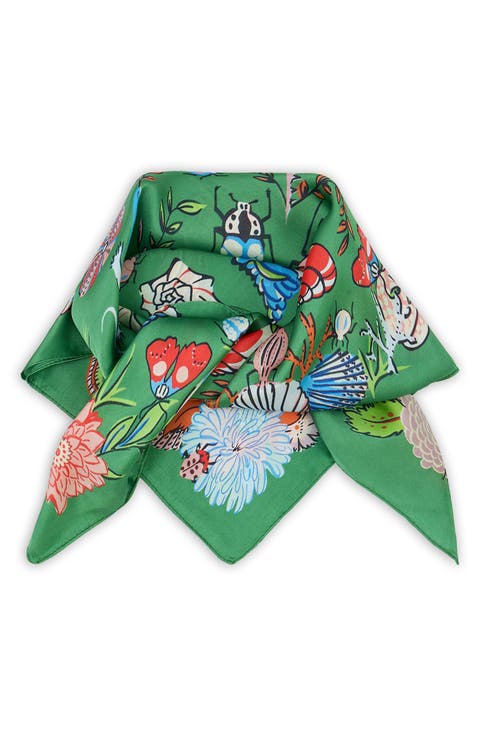 Motif Satin Bandana