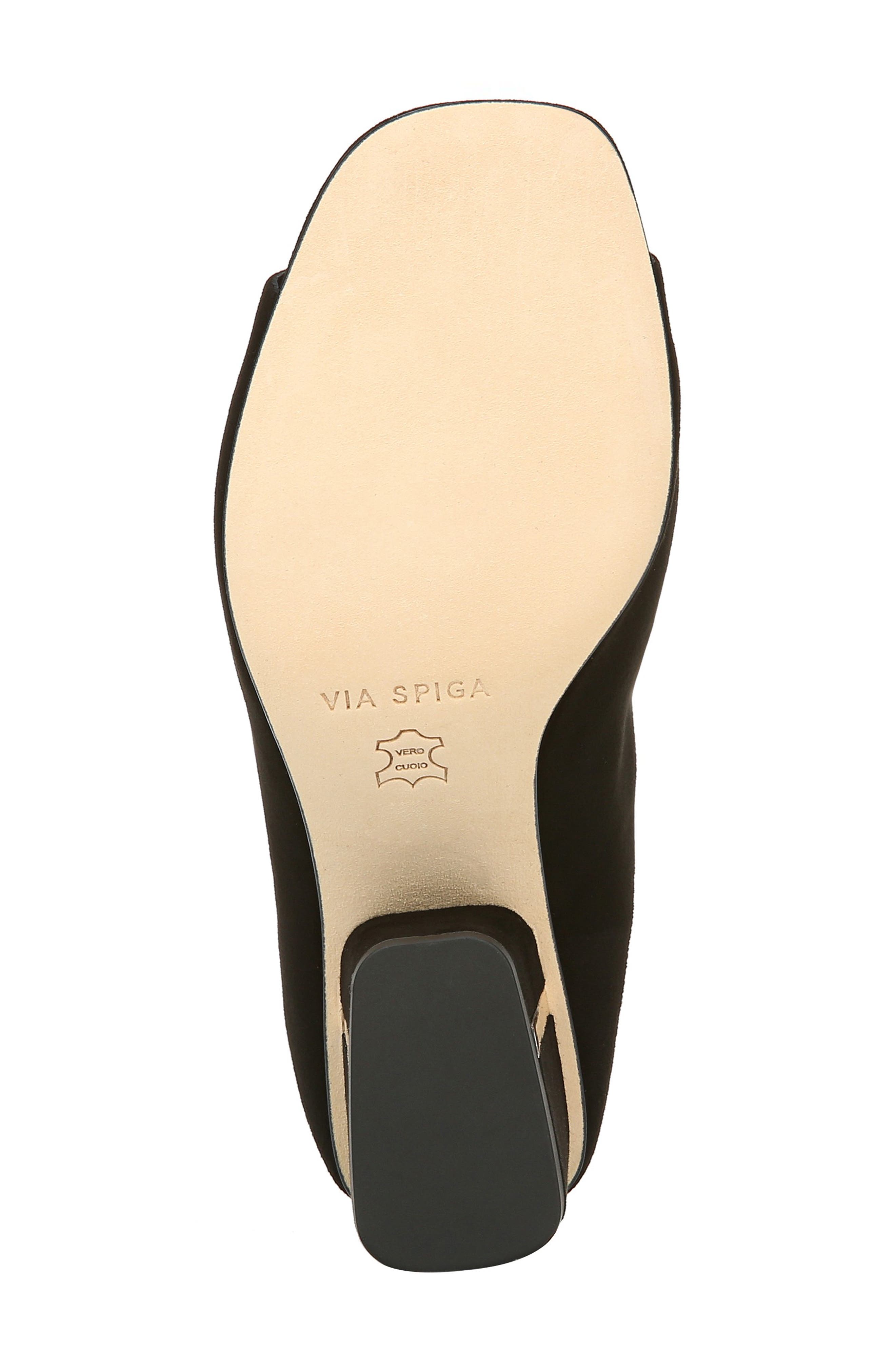 Via Spiga Hennie Block Heel Mule, Alternate, color, 