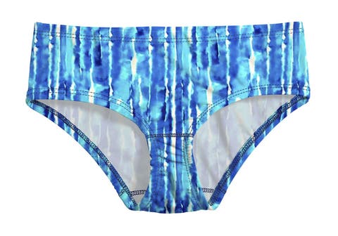 Girls UPF 50+ Printed Swim Briefs (Toddler/Kids)