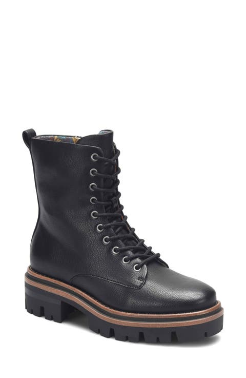 Vail Lug Sole Combat Boot (Women)