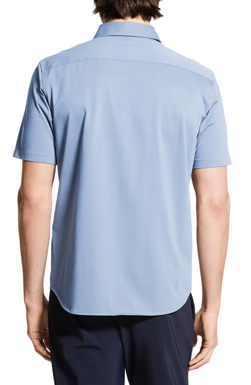 Theory Irving Short-sleeve Shirt In Structure Knit