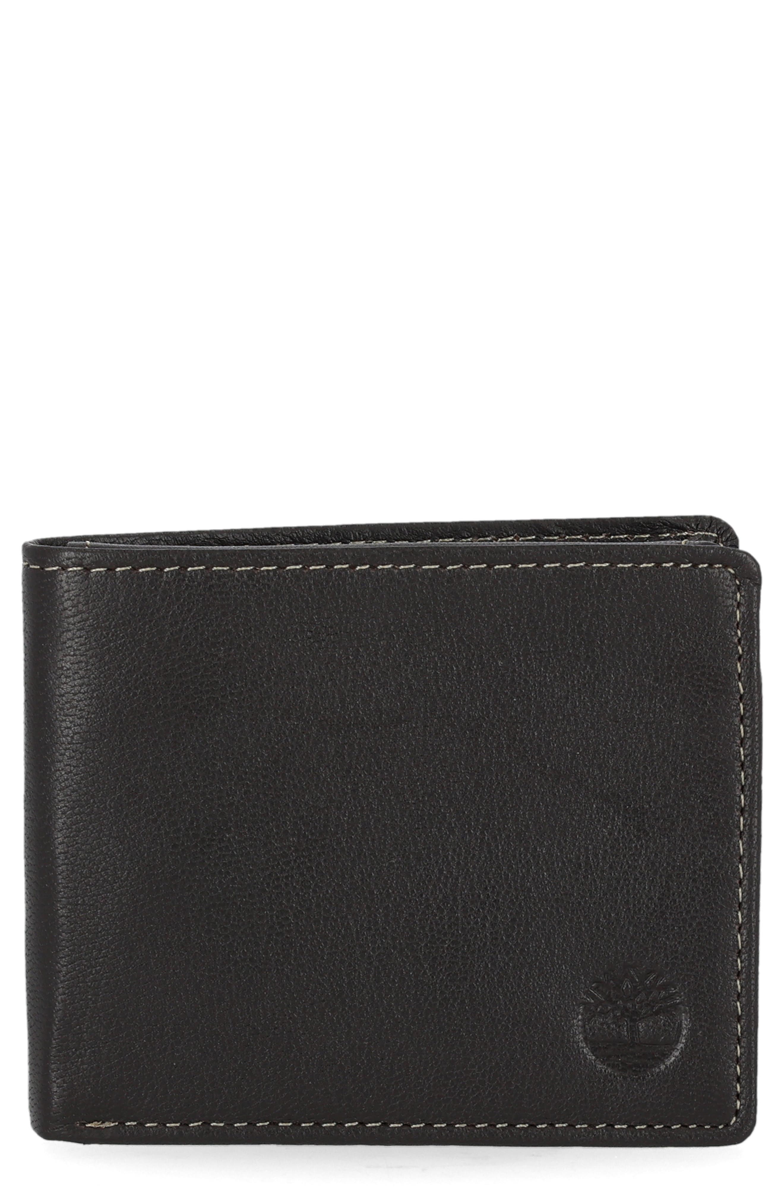 Pop Stitch Bifold Leather Wallet