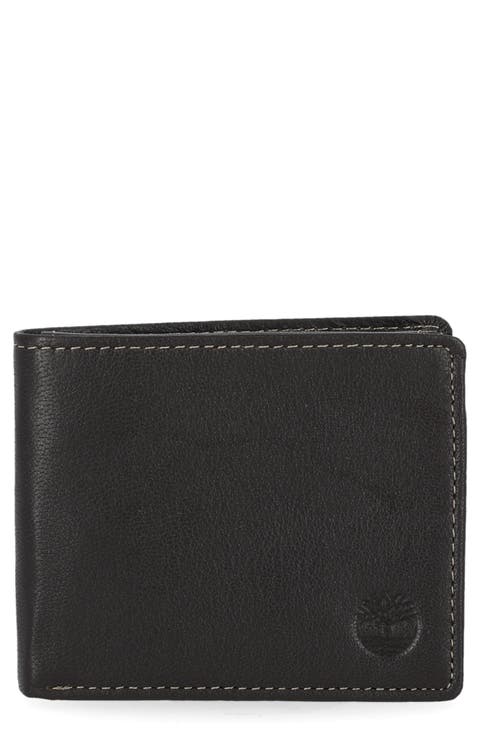 Pop Stitch Bifold Leather Wallet