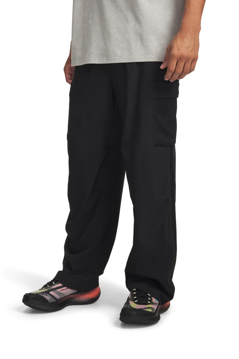 Unstoppable Airvent Woven Cargo Pants, Main, color, BLACK