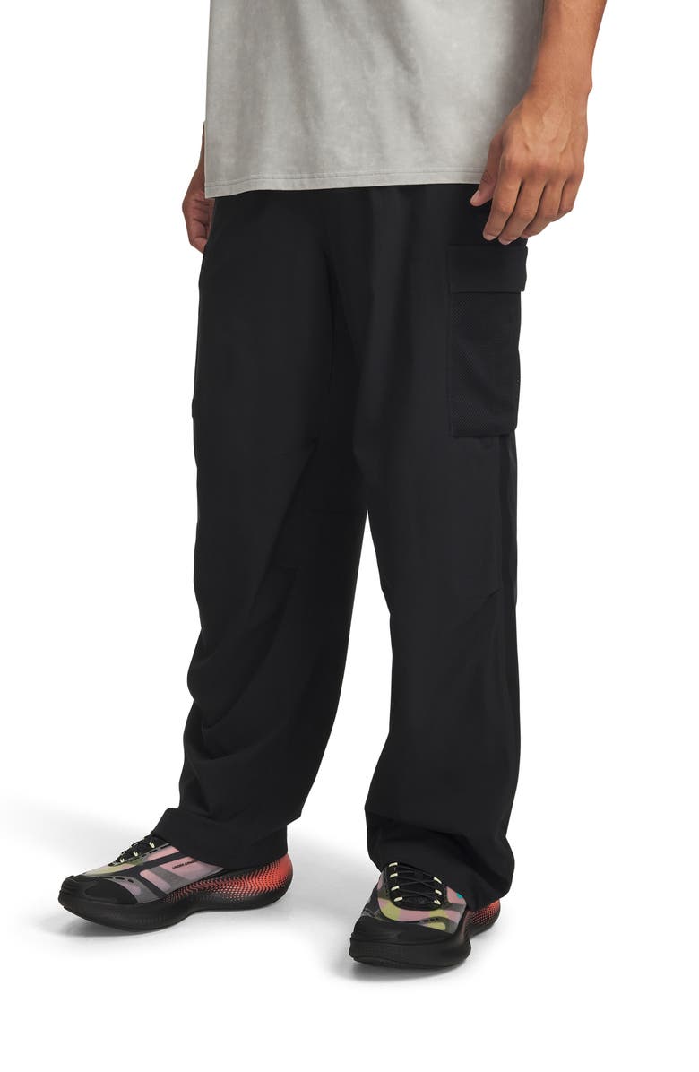 Under Armour Unstoppable Airvent Woven Cargo Pants, Main, color, Black
