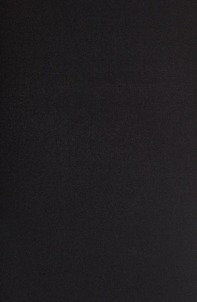 Milly Double Face Reversible Midi Skirt, Alternate, color, 