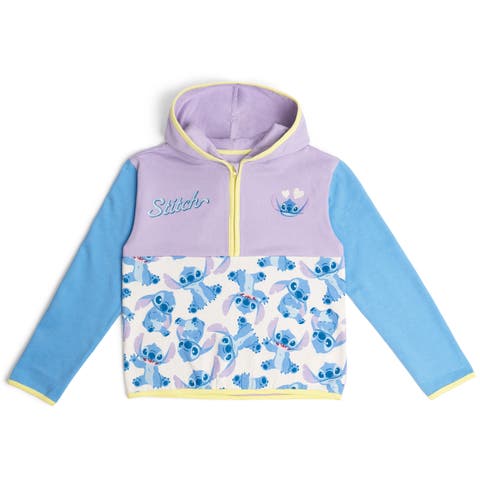 Lilo & Stitch Fleece Quarter-Zip Hoodie