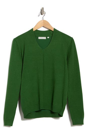 Patrizia Luca V-neck Sweater In Green