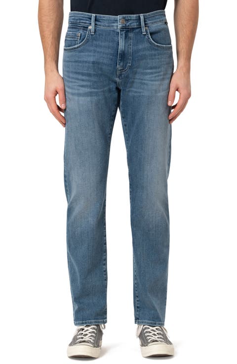 Zach Straight Leg Jeans (Mid Brushed Organic Vintage)