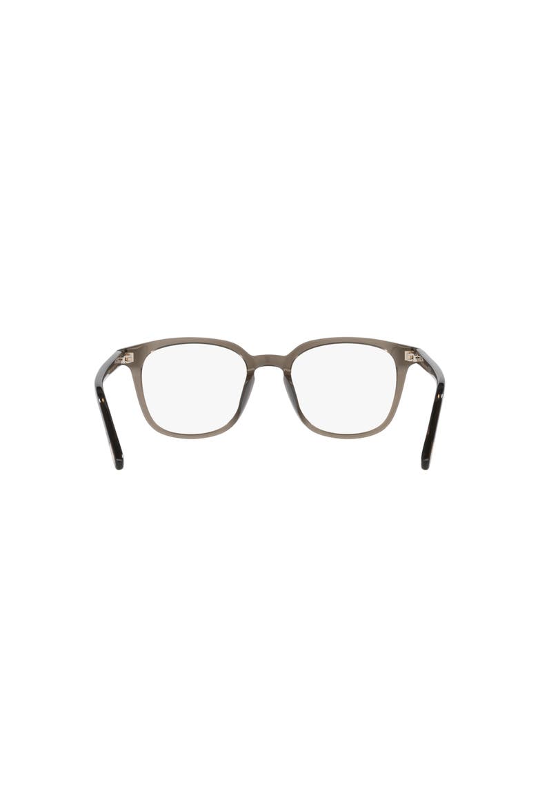 51mm Square optical glasses, Alternate, color, Brown