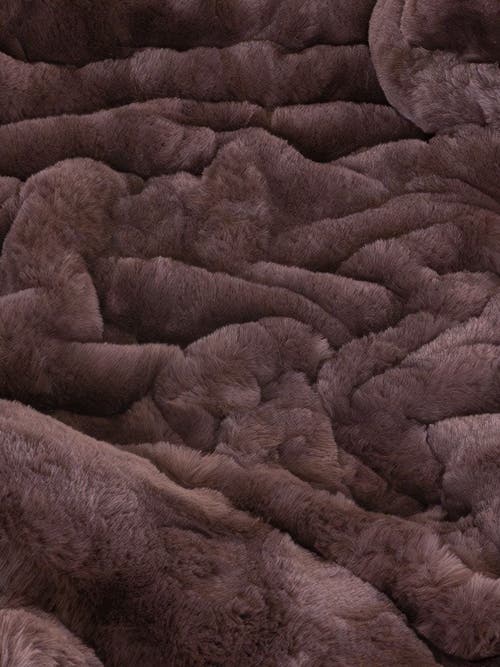 Sea To Me Blankets Heavenly Hermosa Faux Fur Throw Blanket In Brown