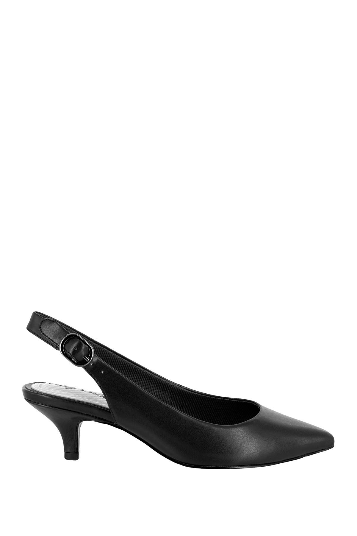 EASY STREET Faye Slingback Pump, Alternate, color, Black