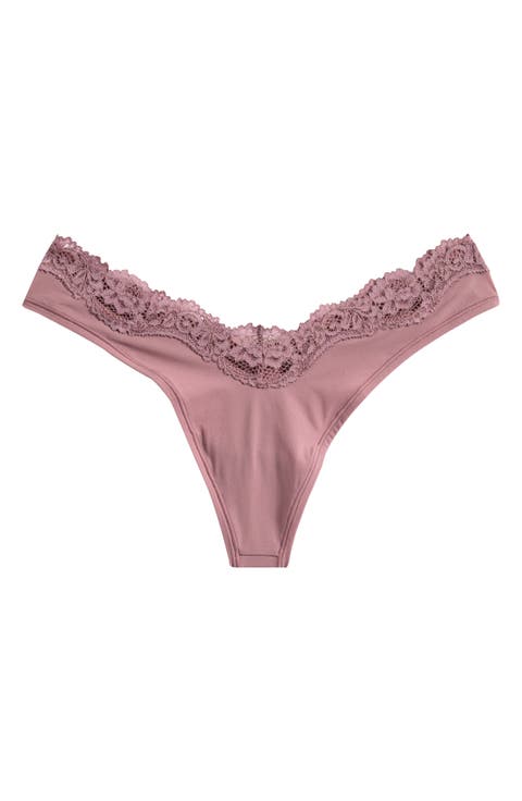 Fits Everybody Lace Dipped Thong