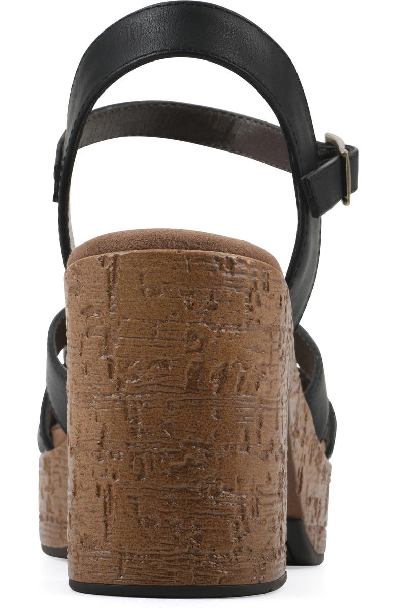 White Mountain Footwear Barista Platform Sandal, Alternate, color,