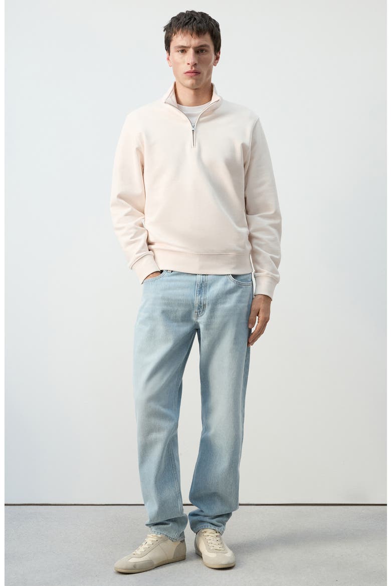 Quarter Zip Pullover, Alternate, color, ECRU