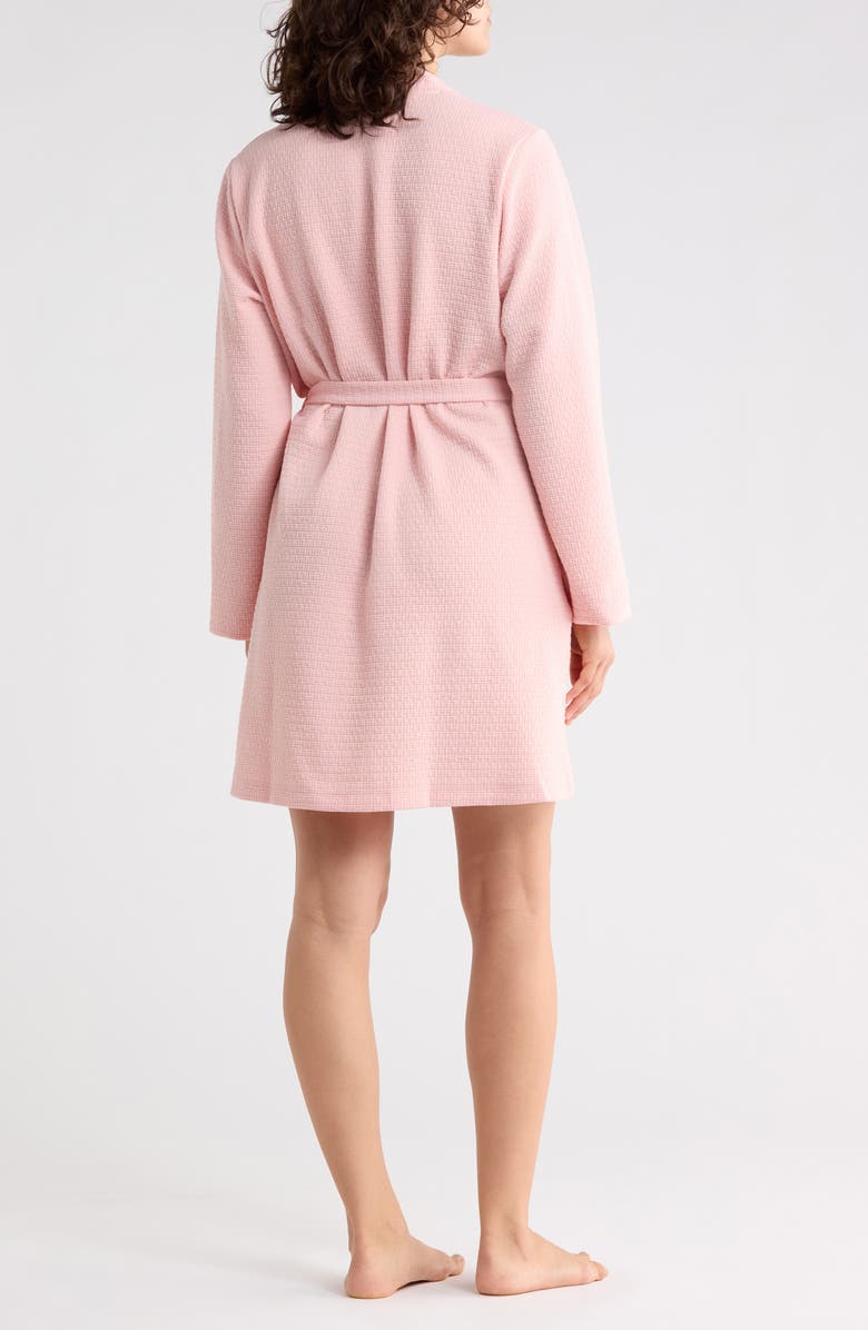 Tommy Hilfiger Waffle Knit Robe, Alternate, color, Crystal Rose