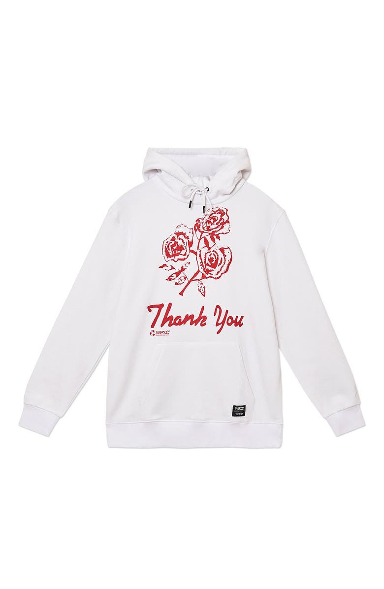 WeSC 90s Max Thank You Hoodie, Main, color, 