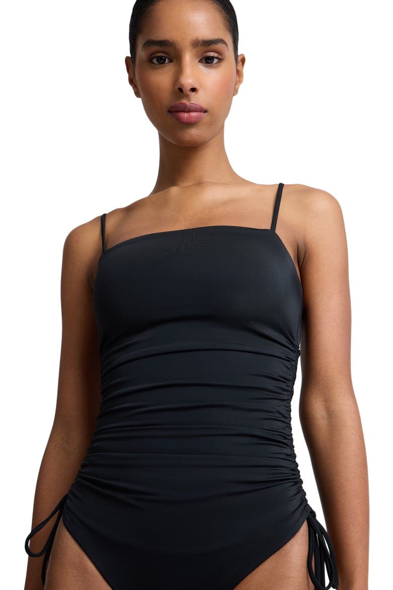 Allegra Tricot One-Piece, Alternate, color, Black