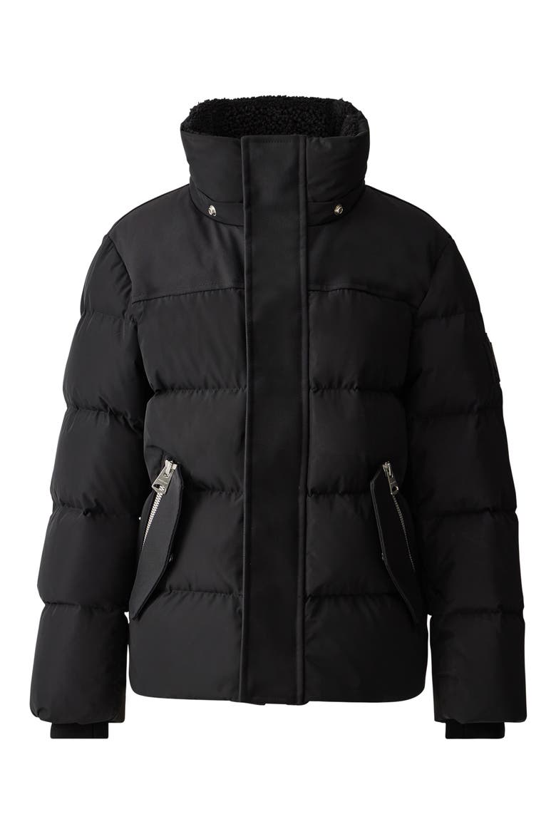 Kids' Kallen Down Puffer Jacket, Alternate, color, BLACK