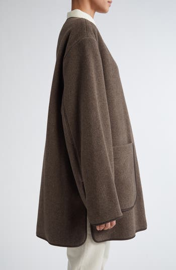 TOTEME Wool Blend Felt Jacket | Nordstrom