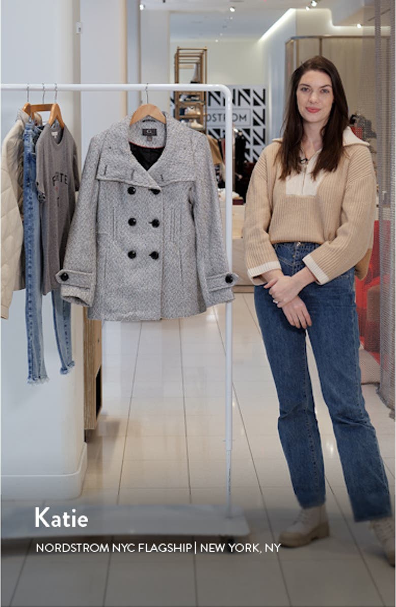 Double Breasted Peacoat, sales video thumbnail