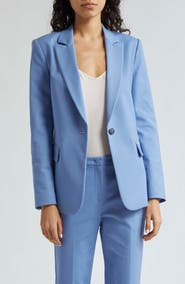 Emporio Armani Cotton Couture One-Button Blazer