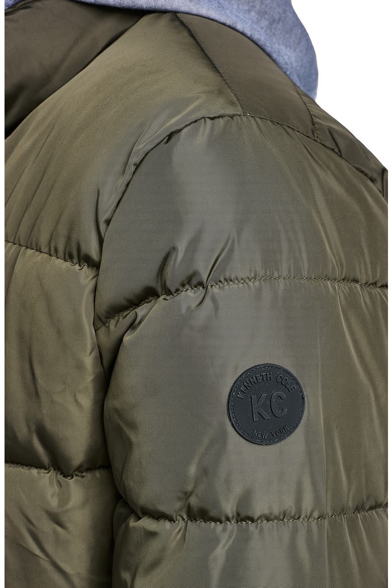 Hooded Puffer Jacket, Alternate, color, OLIVE