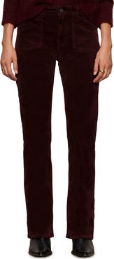 Sanctuary High Waist Bootcut Velveteen Pants
