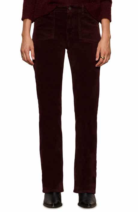 Sanctuary High Waist Bootcut Velveteen Pants