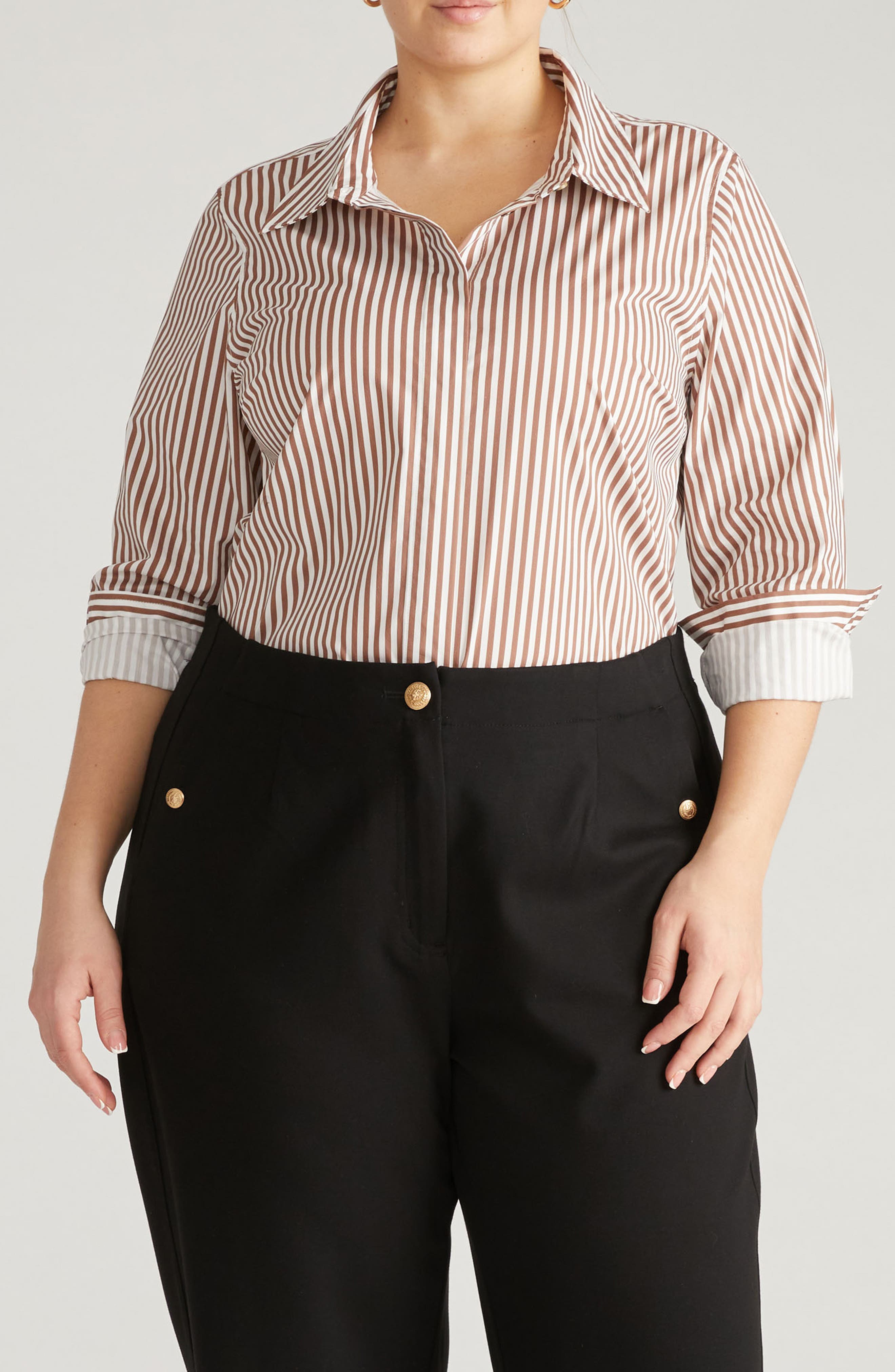 ALLSPICE BROWN/ STRIPE