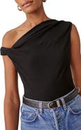 Reformation Cello One-Shoulder Knit Top