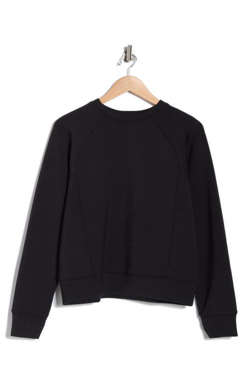 Spanx ® Crewneck Pullover In Black