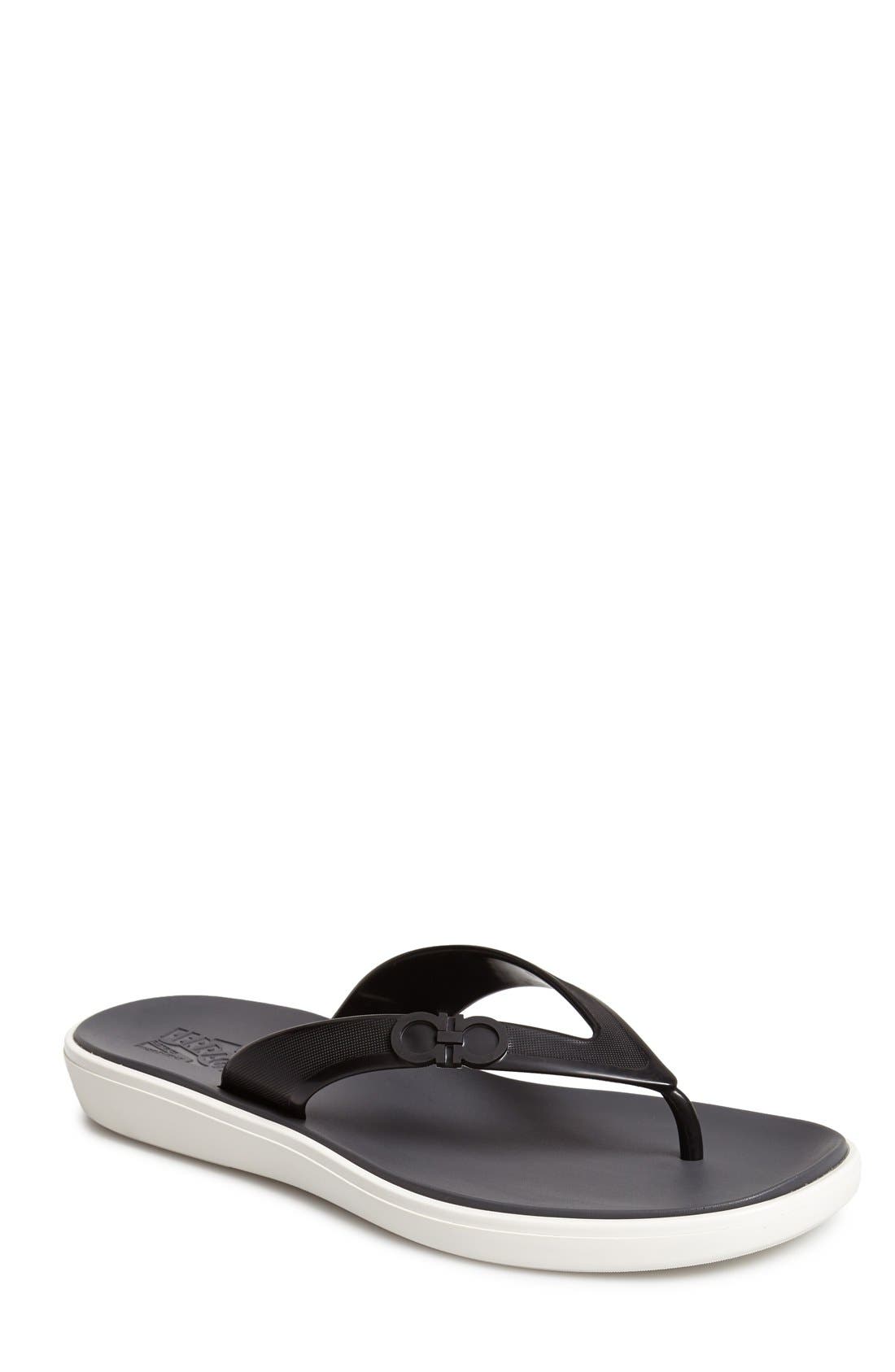 FERRAGAMO Salvatore Ferragamo 'Nizza' Flip Flop, Main, color, 