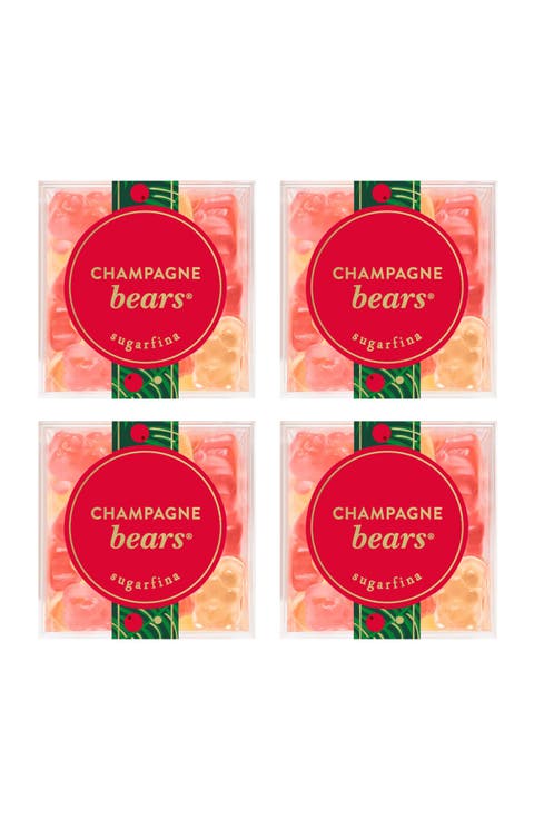 4-Piece Champagne Bears Set