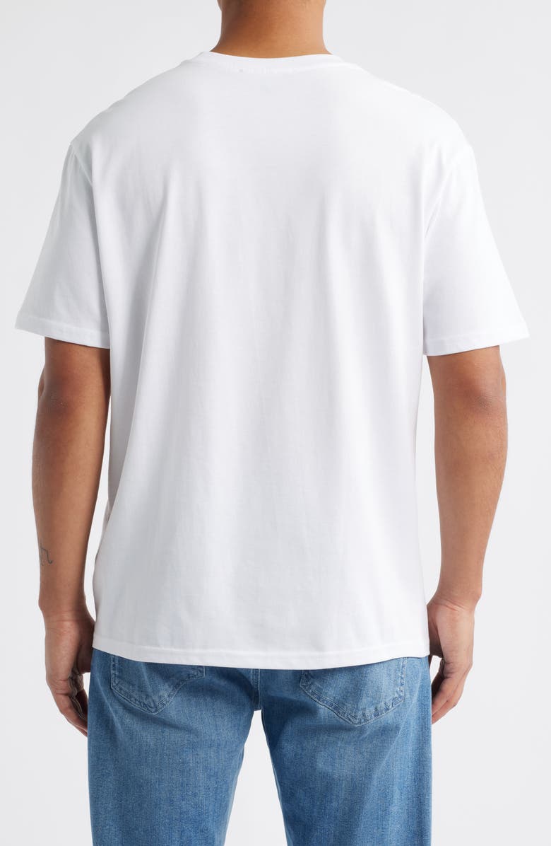 Mavi Jeans Crewneck T-Shirt, Alternate, color, White