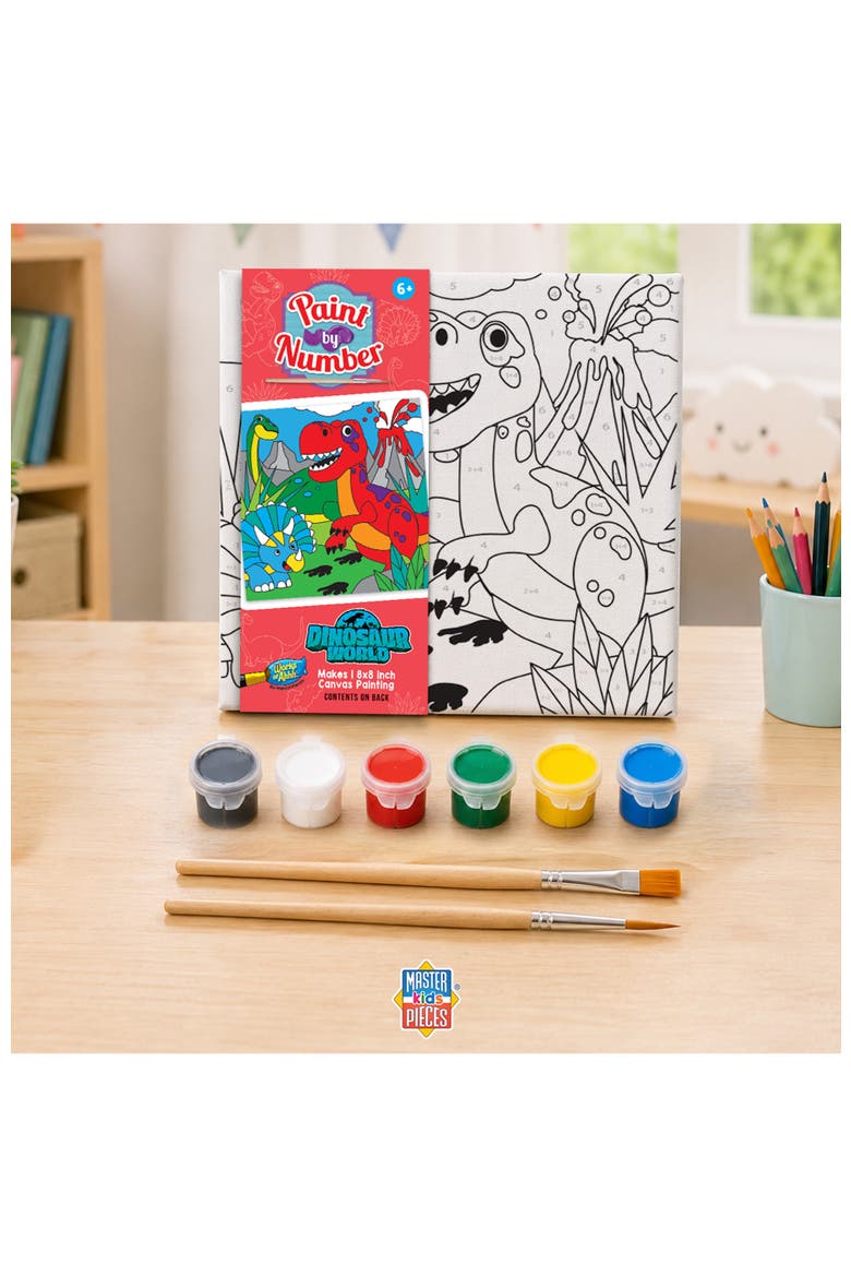 Dinosaur World - Paint by Number Kids, Alternate, color, Multicolor