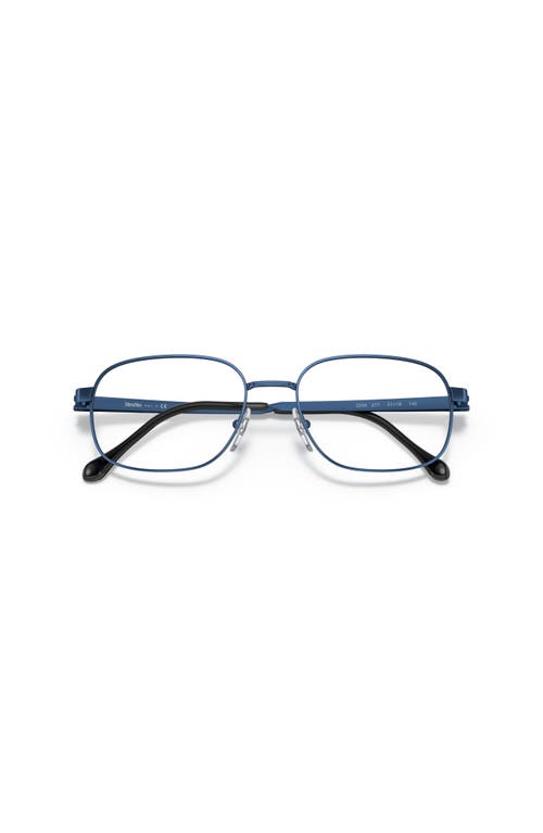 Sferoflex 57mm Rectangle Optical Glasses In Blue