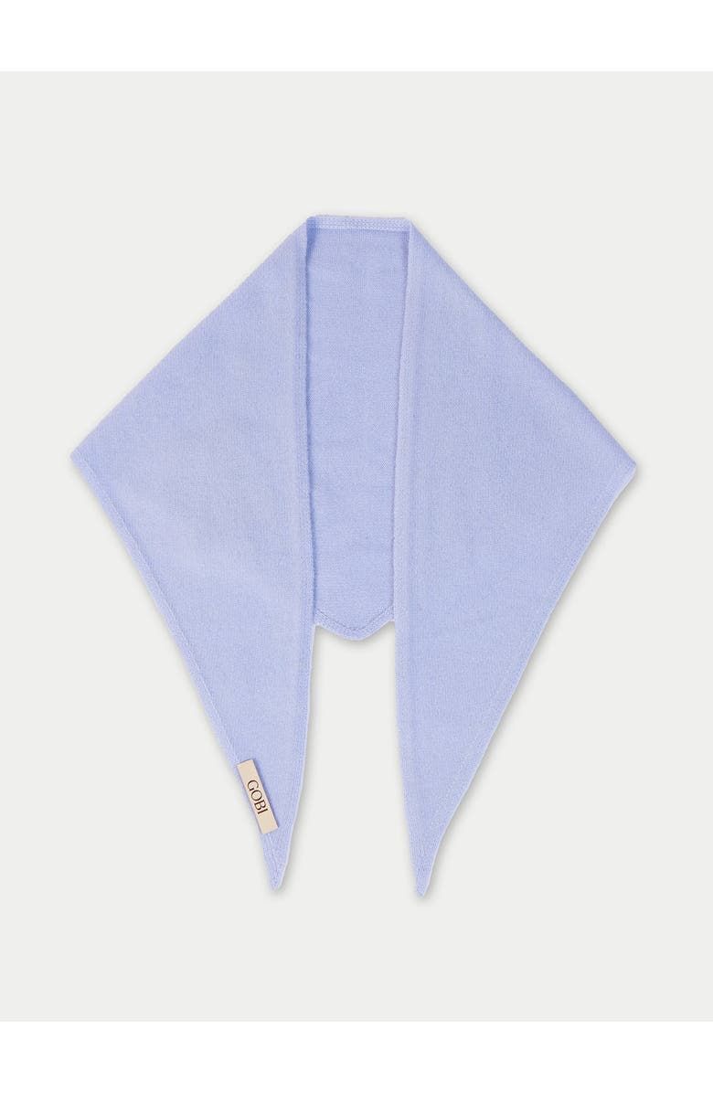 Gobi Cashmere Triangular Cashmere Scarf, Main, color, Cashmere Blue