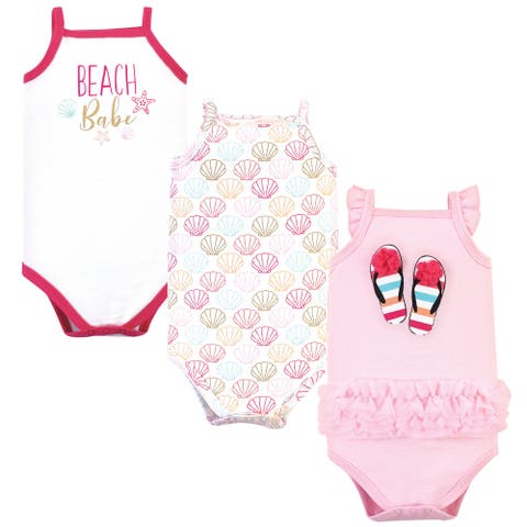 3Pk Sleeveless Bodysuits (Baby)