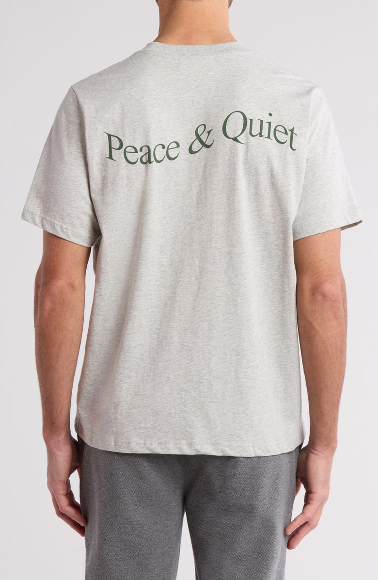 Museum of Peace & Quiet Wordmark Graphic T-Shirt, Alternate, color, 