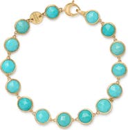 Marco Bicego Jaipur Color 18k Gold Turquoise Bracelet