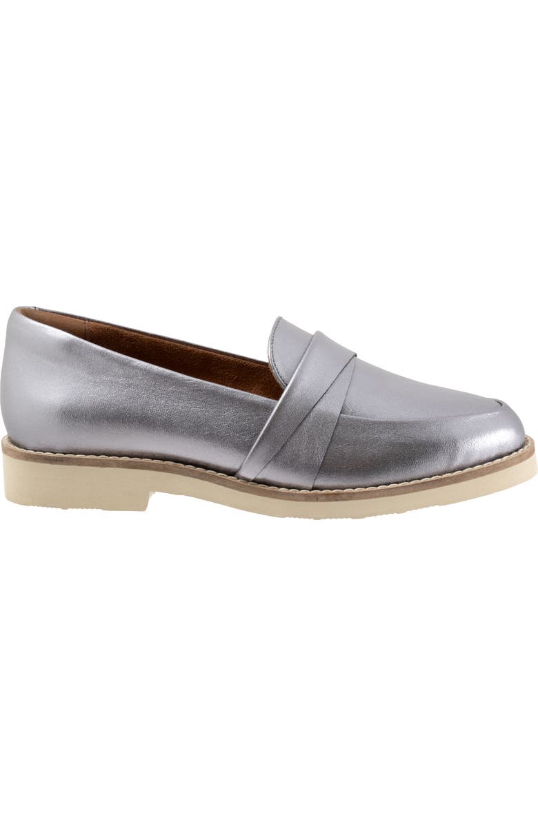SoftWalk<sup>®</sup> Walsh Loafer - Multiple Widths Available, Alternate, color, Pewter