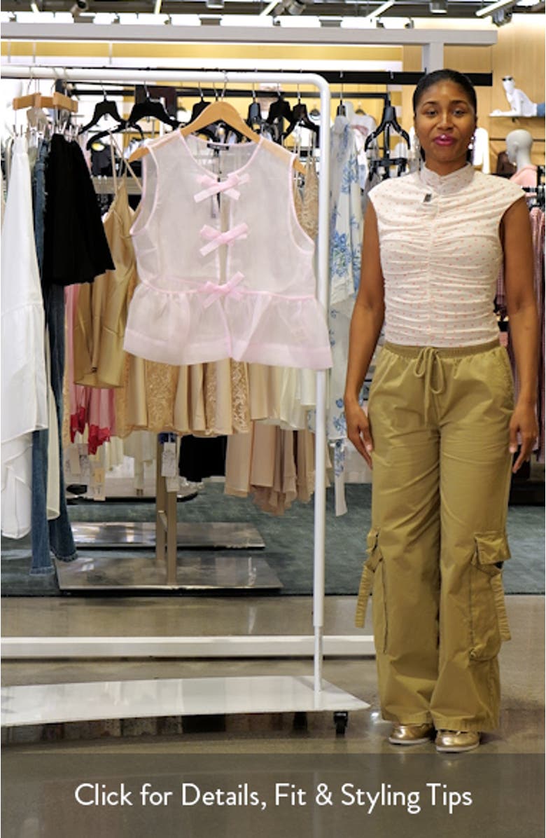 Paulina Sheer Sleeveless Top, sales video thumbnail